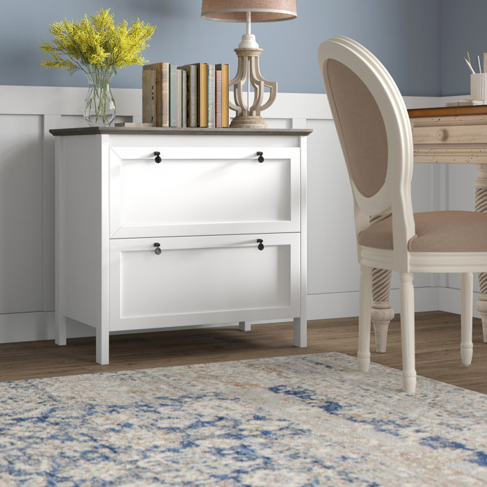 Laurel Foundry Modern Farmhouse Kerney 31.1'' Wide 2 Drawer Lateral